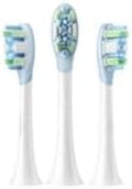 Compatible for Mijia Electric Toothbrush Brush Head 3/6PCS Compatible for Sonic Vibration Pro 4 Brushing Modes IPX8 Waterproof(3PCS Clean Version)