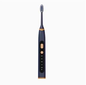 Magnetic Levitation Sonic Adult Electric Toothbrush USB Charging Fully Automatic Vibrating Soft Bristled Toothbrush Provide 5 Cleaning Modes 3 Intensities 4 Soft Brush Heads. (Dark Green)