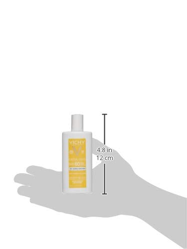 Vichy Capital Soleil Tinted Mineral Sunscreen for Face SPF 60 Titanium Dioxide Face Sunscreen Travel Size Sunscreen Water Resistant Light weight Sun Protection Creams Gels &amp Lotions