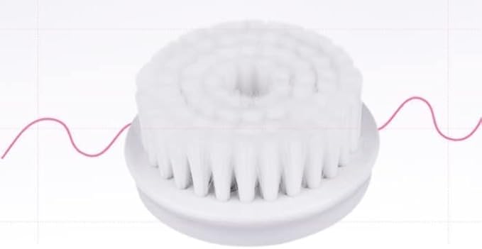 Facial Cleansing Brush Sonic Waterproof Electric Vibrating Face Brush Multi-Function Dual Frequency Variable Speed Cleansing Instrument
