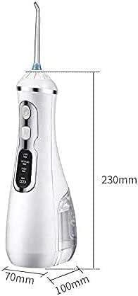 Teeth Cleaner Small Cordless Teeth Cleaner Waterproof Dental Oral Irrigator with 3 Modes&amprotatable Nozzle Design180ML Big Water Tankand USB Rechargeable Lithium BatteryWorry-Free Travel