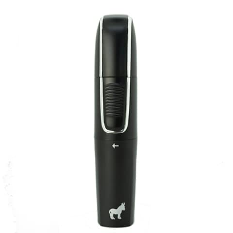 Pete &amp Pedro Nose &amp Ear Hair Trimmer – Clipper Has 3 Attachments for Nose/Ear Eyebrows Trimming &amp Facial Hair Detailing | Men &amp Women Stainless Steel Wet/Dry USB | As Seen on Shar