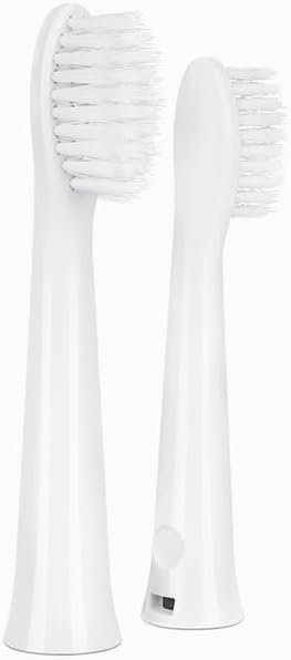 Replacement 6Pcs Electric Toothbrush Brush Head for Panasonic WEW0972 Electric Toothbrush Head EW-DM71 DM712 PDM7B Tooth Care Head Brush (White)