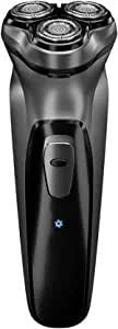 Mens Electric RazorDry Wet Waterproof Man ShaverPortable Facial Cordless Shaver Travel USB Rechargeable Easy to Operate and Store