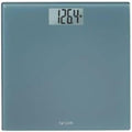 Taylor Precision Products Glass Digital Scale Body Weight Bathroom Scale Highly Accurate 400 LB Capacity Auto On and Off Scale Blue