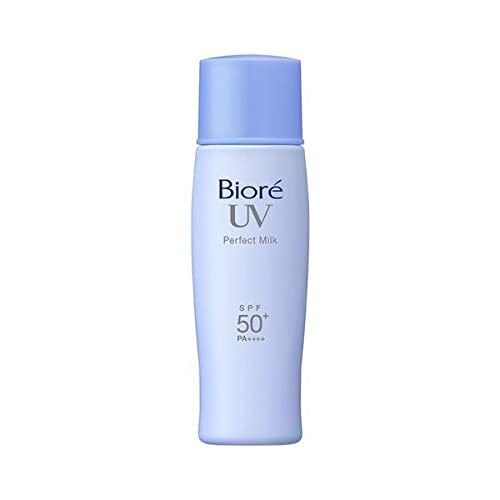 Japanese Sunscreen for Face and Body UV Perfect Milk SPF50+ PA++++ 1.35 fl oz(40g)Super WaterproofWater-resistant for 80 minutes (3)
