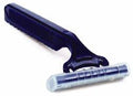Razor Grip-n-glide Twin Blade Disposable Nonsterile Box of 100