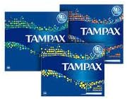 Tampax Cardboard Regular 40 Tampons (Pack of 4)