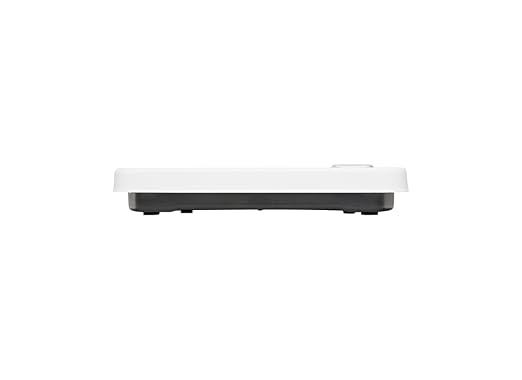 Taylor Precision Products White Square Mechanical Bath Scale