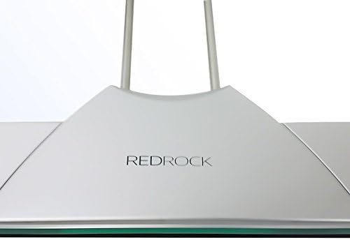 Red Rock Personal Body Weigh Scale Made with Tempered Glass Large Blue Backlight LCD
