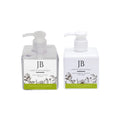 Patchouli &amp Saffron Organic Body Wash &amp Body Crème Set (8 Oz Body Wash &amp Crème Bottles)