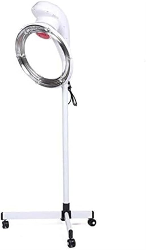 950w Stand Up Salon Hair SteamerHair Dryer Color Processorfor Hair Treatment Barber Tools Rolling Floor Base