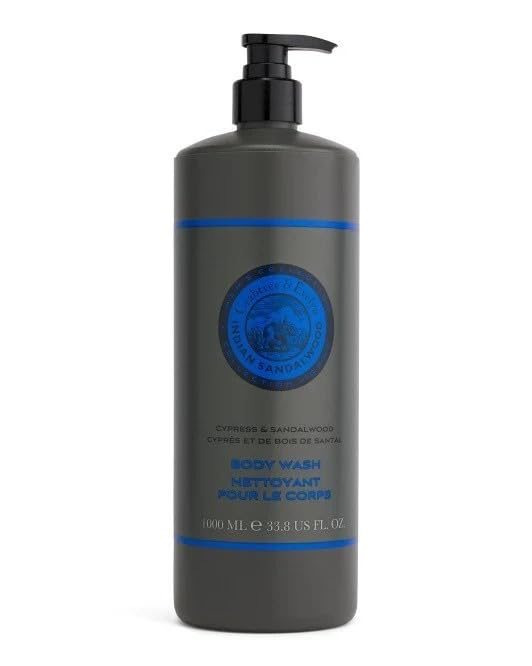 Crabtree &amp Evelyn INDIAN SANDALWOOD Body Wash 33.8 fl oz / 1000 mL