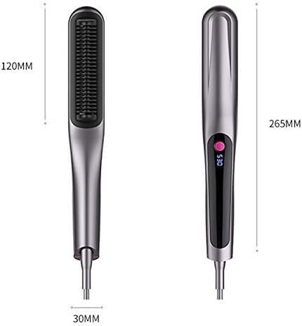 WJREGG Electric Hair Brushes Straight Comb Anti-Scald Straight Hair Comb Hot Comb Straightener Hair Straightener Brush