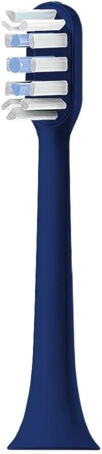 8 Toothbrush Heads Compatible for MIJIA Electric T301 MES605 T302 MES608 Replacement Head(8Pcs Blue and Black)