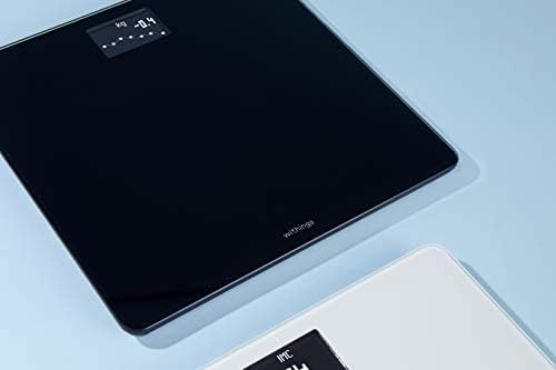 Withings Body - Digital Wi-Fi Smart Scale with Automatic Smartphone App Sync BMI Multi-User Friendly with Pregnancy Tracker &amp Baby Mode