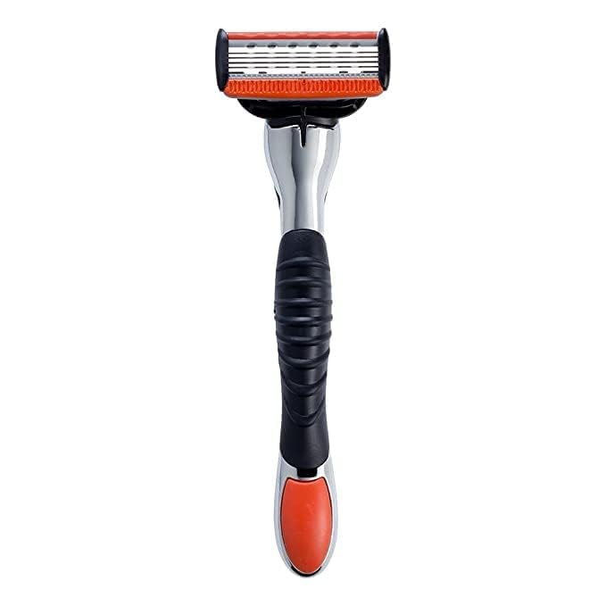Personna M5 Magnum Razor with 5 Blades and Trimmer 10 Refill Cartridges Included
