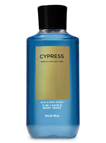 Bath and Body Works Men's Collection Cypress 2 in 1 Hair and Body Wash &amp Deodorizing Body Spray