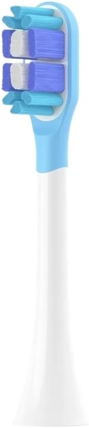 8 Toothbrush Heads Compatible for MIJIA Electric T301 MES605 T302 MES608 Replacement Head(8Pcs White and Blue)