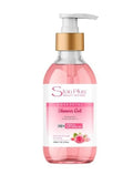 Rose Petal Shower Gel (300ml) - Natural Body Wash with Pure Rose Extracts | Gentle &amp Refreshing Moisturizing Skin Cleanser | Sulfate &amp Paraben-Free