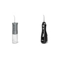 Waterpik Cordless Slide Professional Water Flosser Portable Collapsible for Travel and Storage &amp Cordless Advanced Water Flosser for Teeth Gums Braces Dental Care with Travel Bag