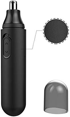 Ear and Nose Hair Trimmer for MenBattery-Operated Nostril Nasal Hair Cleaning System Lightweight Waterproof Hair and Beard Clippers for Women