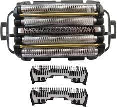 Replacement Shaver Outer Foil+Inner Blade for Panasonic ES-PV3A-K Men with Pop-up Trimmer Wet Dry 5-Blade Palm-Sized Electric Shaver Handheld Luxury Compact Cutter Head Set