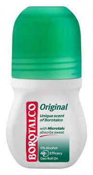 Borotalco: Deo Roll On Alcohol-Free Deodorant Original 50 ml (1.69 fl.oz) Pack of 2 [ Italian Import ]