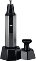 Nose Hair Trimmer2-in-1 Painless Facial Hair Trimmer for Men WomenElectric Men's Beard Eyebrow and Nose Hair TrimmerBattery-Operated