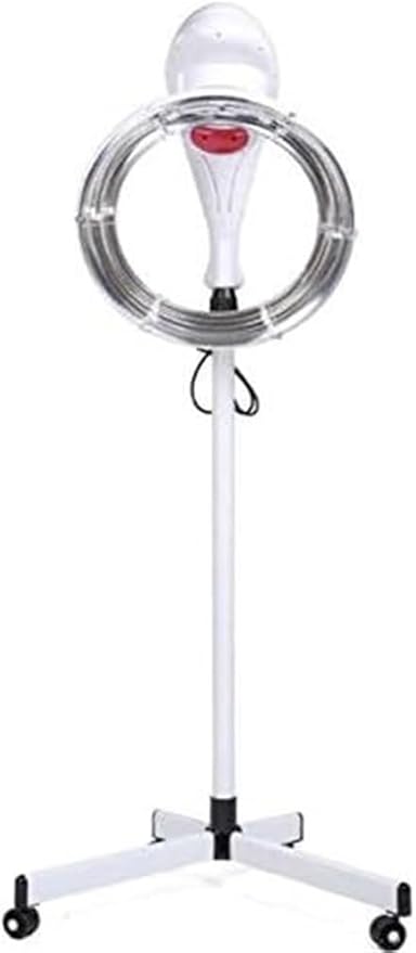 950w Stand Up Salon Hair SteamerHair Dryer Color Processorfor Hair Treatment Barber Tools Rolling Floor Base