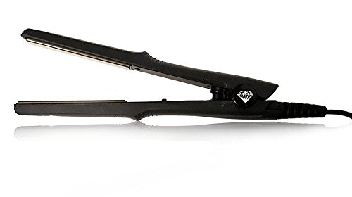 Mini Diamond Collection Hair Straightening Irons Black 1 Pound