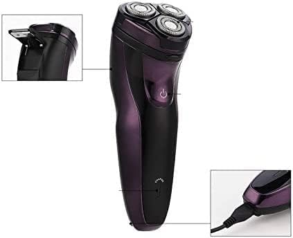 JYYBN Shaver Electric Shaver Floating Independent Blade Beard Trimmer USB Quick Charge Beard Shaver Men Waterproof Razor