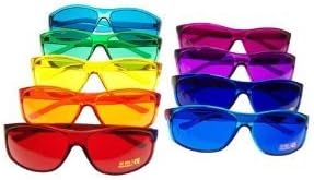 Color Therapy Pro Chakra Complete Set of 9 Glasses