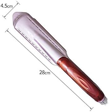 LCD Display Wet and Dry Dual-Use Plug-in Type Stable Constant Temperature System Adjustable Hair Straightener Flat Iron