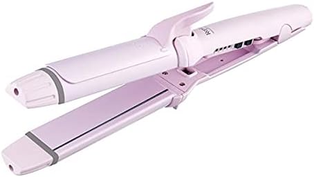 Repit 2-in-1 Curl &amp Flat Iron 1.5 inch (36mm) with Storage Cover- Advanced Ceramic Heating Plates &amp Universal Free Voltage - Straightener and Curler | RepitUSA