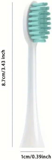 Replacement Toothbrush Head Compatibility for HX2033/HX2421/ HX2431/HX2451/HX2461/HX2471/HX2023(10pcs)
