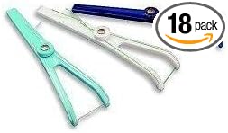 FlossAid Dental Floss Holder - Pack of 18 Handles
