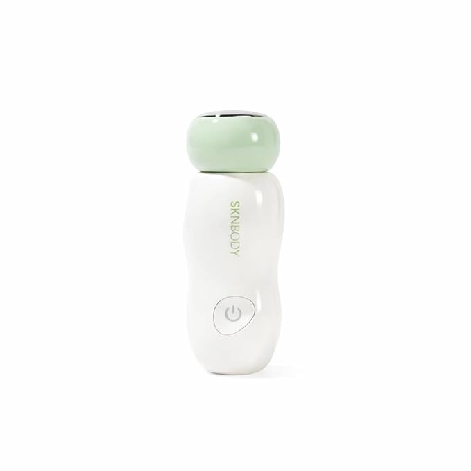 SKNBODY CryoReset™ Cooling Eye Wand – Cryotherapy Massager with SonicTap™ Vibration Depuffing Tool for Dark Circles &amp Puffiness Portable Rechargeable Eye Massage Device