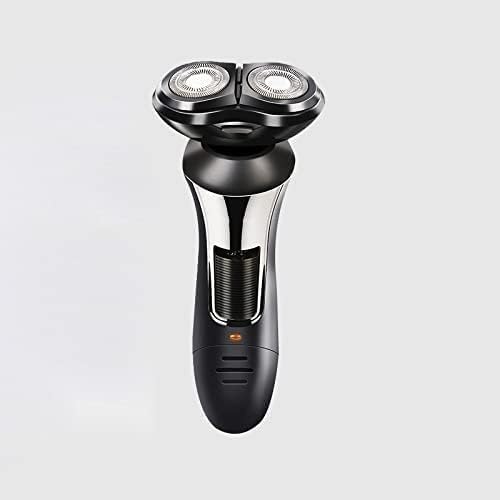 Electric Shavers for Bald Men 3 in 1 Men Electric Shavers Triple Razor Multifunction Waterproof Nose Hair Trimmer Shaved Hair Head USB Rechargeable