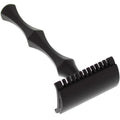 West Coast Shaving Midnight Collection Razor 47B Black Stainless Steel (Open Comb)