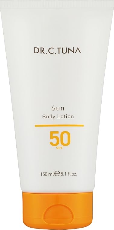 Farmasi Sunscreen Body Lotion SPF 50 150 ml / 5 fl Oz – High‑Protection Broad Spectrum Sun Lotion with Natural Extracts – Lightweight Hydrating Non‑Greasy Formula – Daily Sun Care for All Skin Types