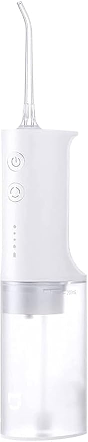 Water Oral Flosser Cordless 200ML Dental Flossers for Teeth Braces Irrigator with 4 Modes Jet Tips IPX7 WaterproofPortable and Rechargeable for Home&ampTravel