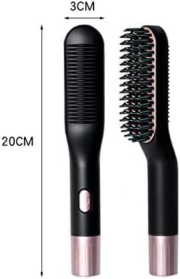 Multifunctional Professional Hair Straightener Tourmaline Ceramic Hair Curler Brush Hair Comb Straighteners Curling Hair Iron