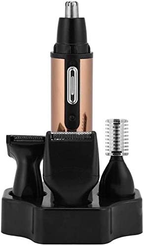 Professional Nose Ear Hair Trimmer for Men Women Electric Nostril Nasal Hair Clippers Trimmers Waterproof Mute Motor Wet/Dry Professional Painless Eyebrow and Facial Hair Trimmer Chargeable