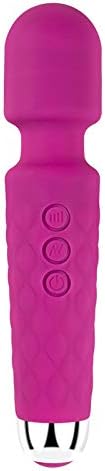 New Upgraded Handheld Small Mini Massager Stick Back Muscle Massager in Rose