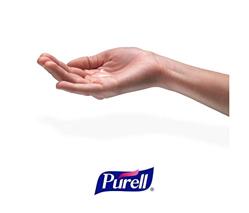 PURELL VF Plus Hand Sanitizer Gel Fragrance Free 1200 mL Sanitizer Refill for PURELL ES4 Push-Style Hand Sanitizer Dispenser (Pack of 6) - 5099-06