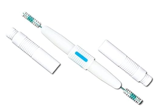 Staino Twins Interdental Brush Dual-Ended Travel Brush Large Cylindrical Brush 36 2-Brush Units - Total 72 Brushes