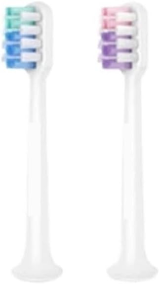 Compatible for C1 Electric Toothbrush Replancement Brush Heads Sensitive Cleanning Sonic Tooth Head Bristle Nozzles(1boxes Cleaning Type)