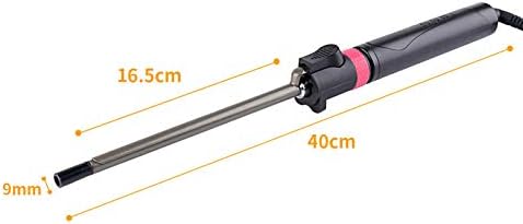 Curling Iron Rotating Hair Curler Titanium Curling Iron Wave Wand Machine Curly Hair Weave Styler Sticks Machine Magic Salon Roller