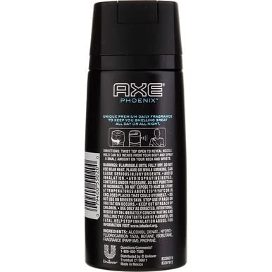Axe Bodyspray Phoenix 4 oz (Pack of 9)